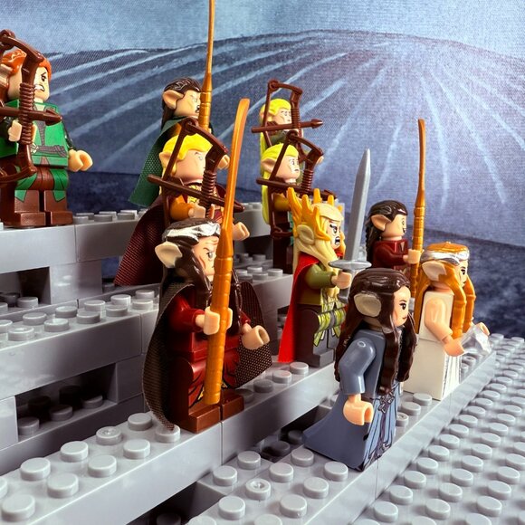 Lord of the Rings Custom Minifigures Lot of 10 - Picture 6 of 7